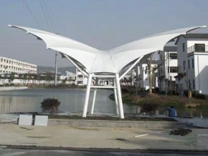 膜結(jié)構(gòu)遮陽小品